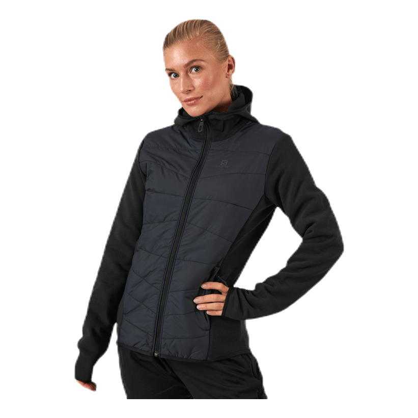 Salomon Radiant Hybrid Hoodie Black – - Main Image