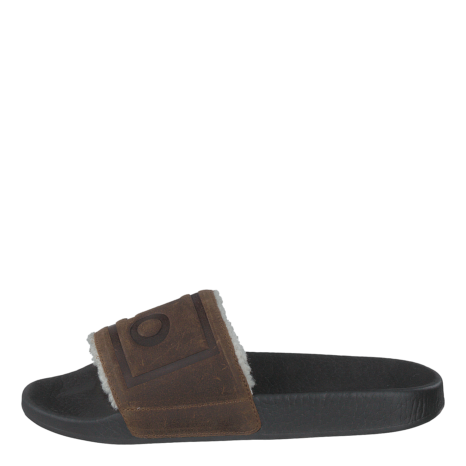 Polo Ralph Lauren Faux Shearling Lined Suede Slide Sandal Cayson Snuff Amazon.com | Polo Ralph Lauren Men main image 4