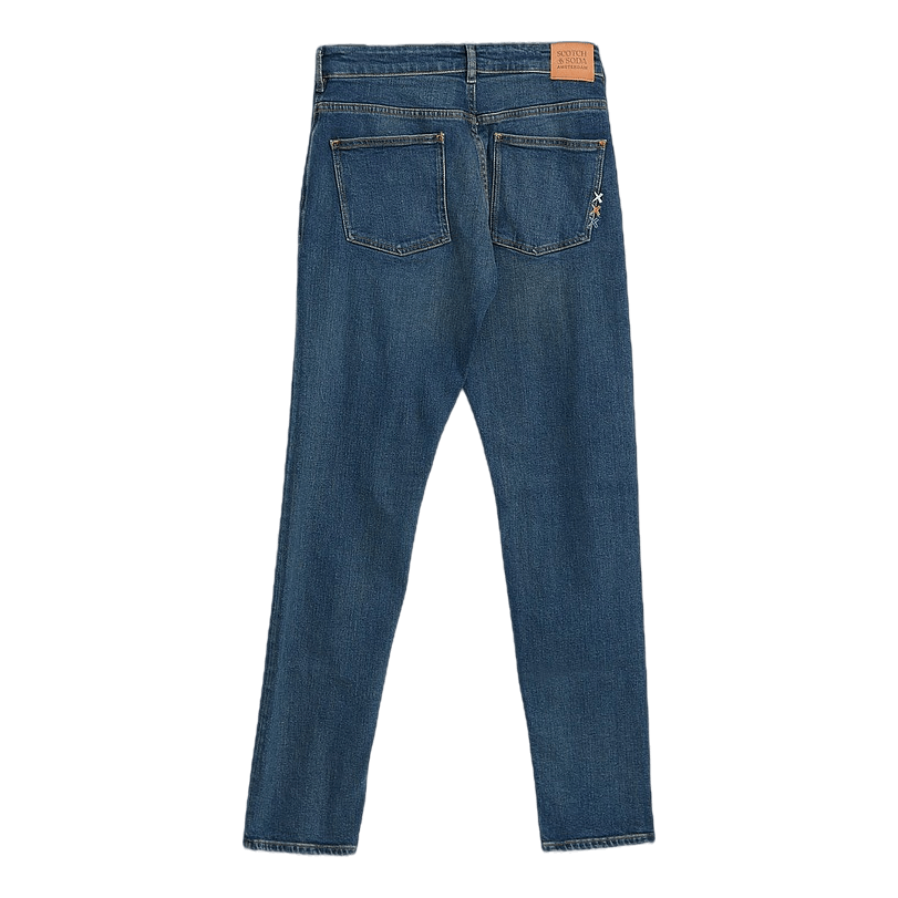 Scotch & Soda Core - Dean Loose Tapered Fit Jeans, Blue Nights 410, 36W x 32L