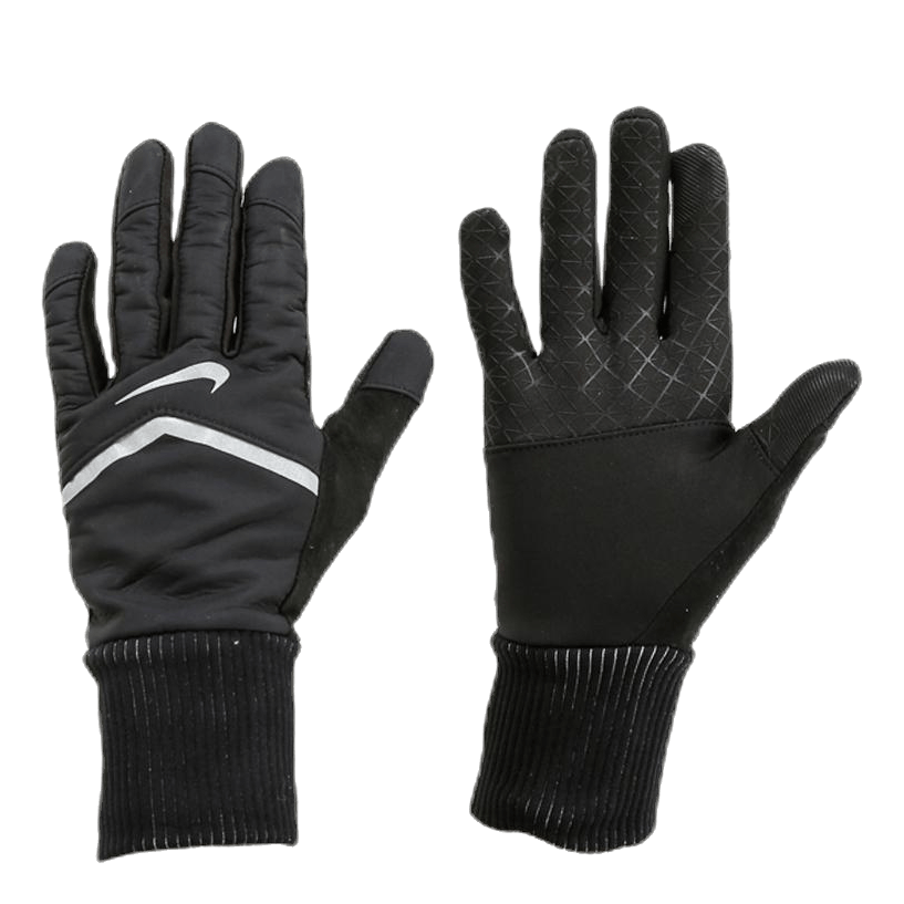 nike shield handschuhe Nike EQ Shield Running Gloves Black/Silver – Brandosa.com