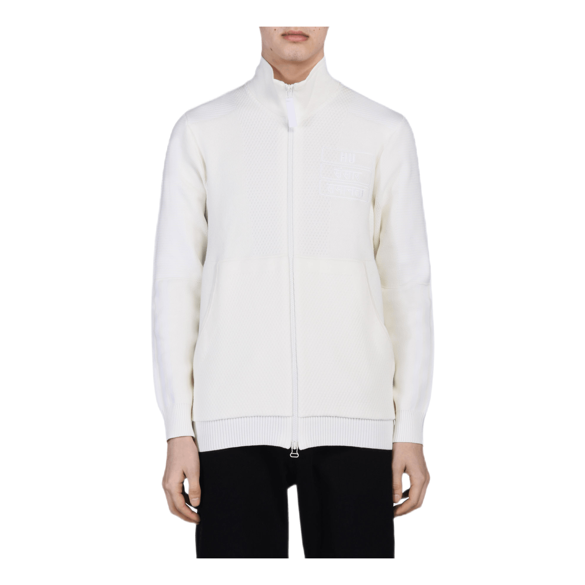 Pw Hu Holi Knit Track Top White