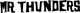 Mr Thunders Logo