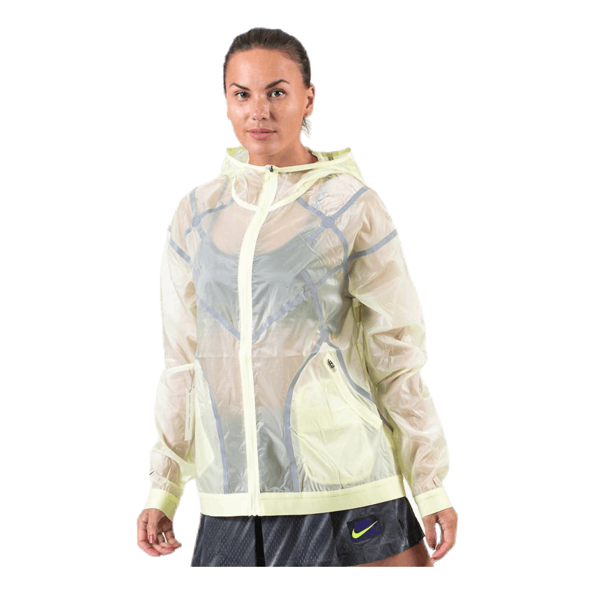 Transparent best sale running jacket