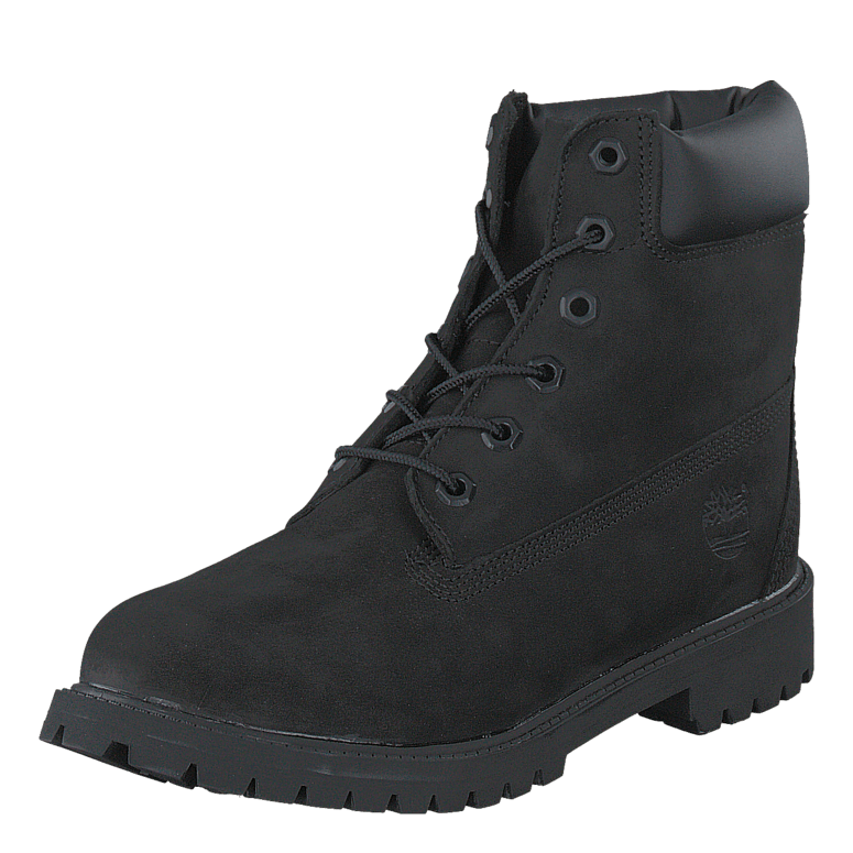 Timberland 6 Inch Premium Waterproof Black Nubuck Mono Brandosa