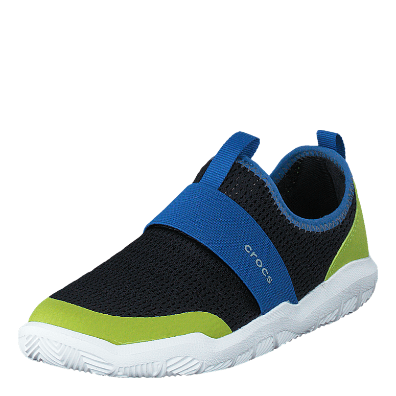 Crocs Swiftwater Easy on Shoe K Black Ocean Brandosa