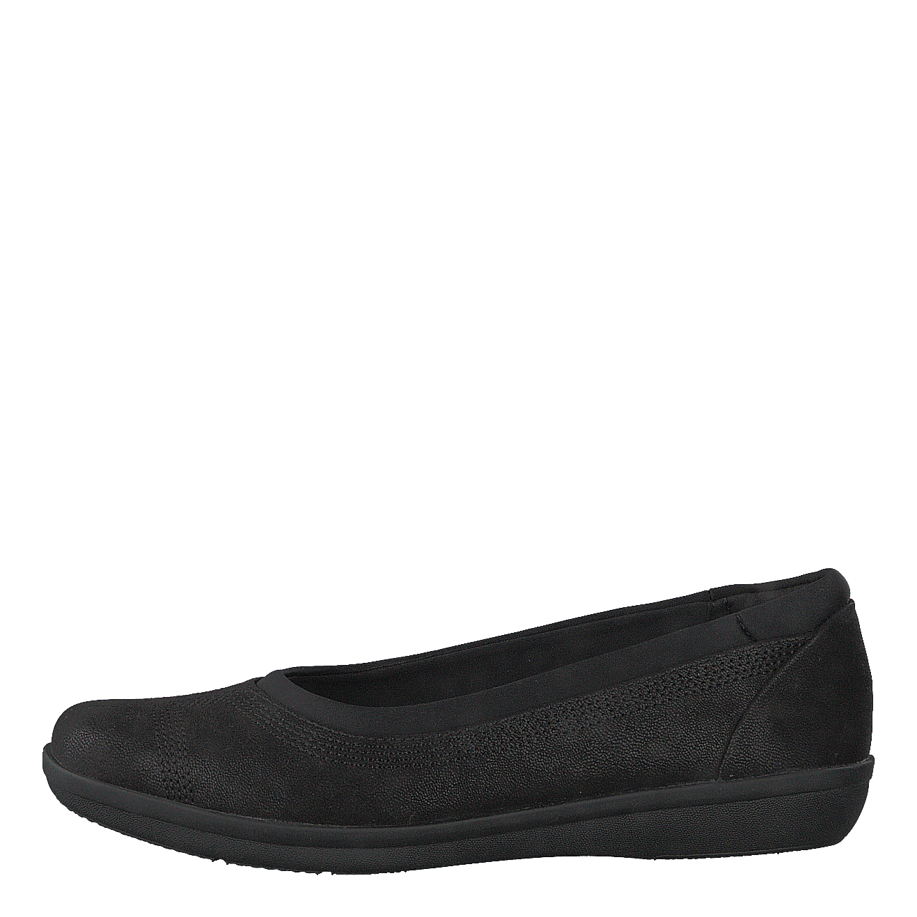 Clarks ayla low black sales