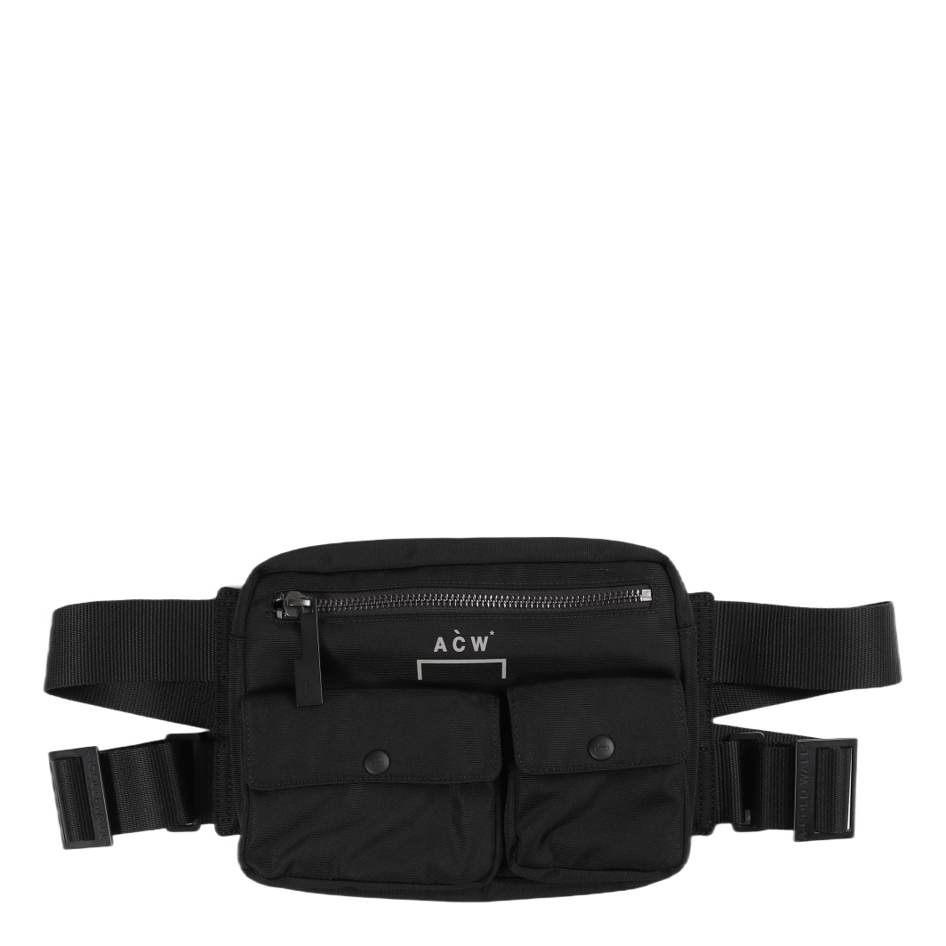 A COLD WALL Abdomen Bag Black Brandosa