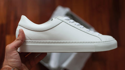 How to clean your white sneakers