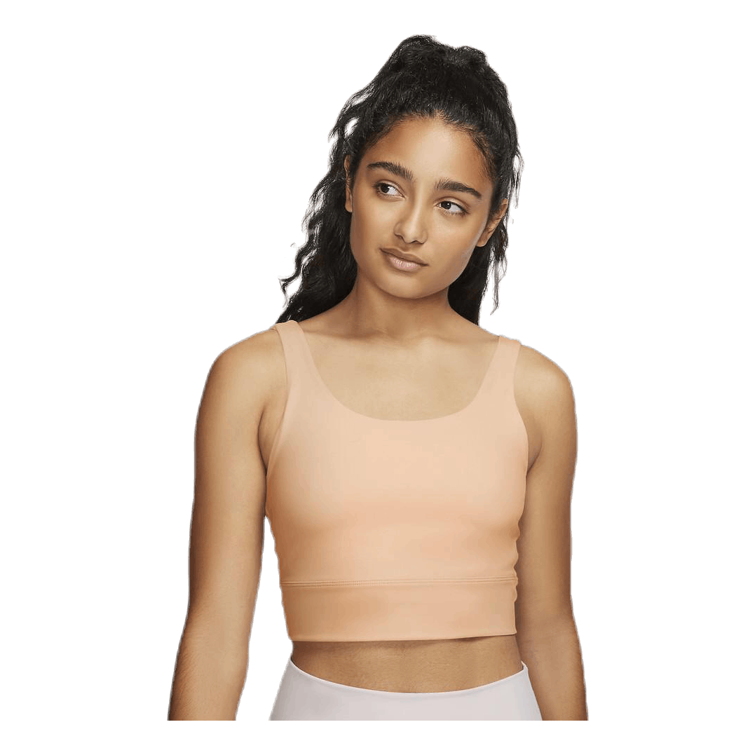 Nike Yoga Luxe Crop Top Orange