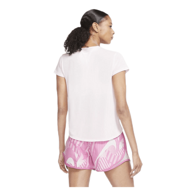 Icon Clash SS Top Pink/White