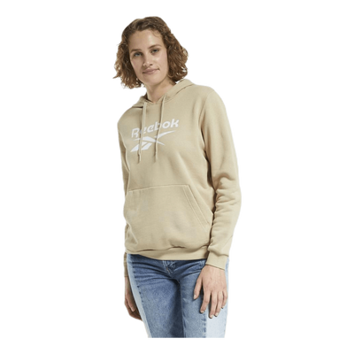 Cl F Big Logo Hoodie Ft Beige