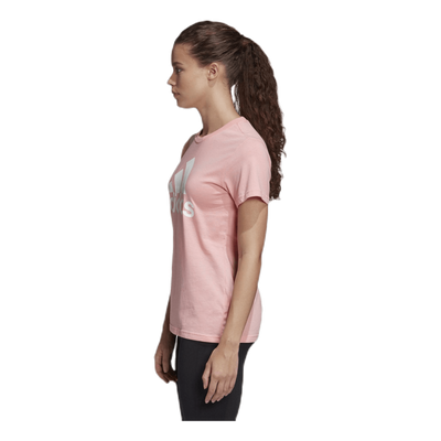 W Badge Of Sport Cotton Tee - Regular Fit Glory Pink