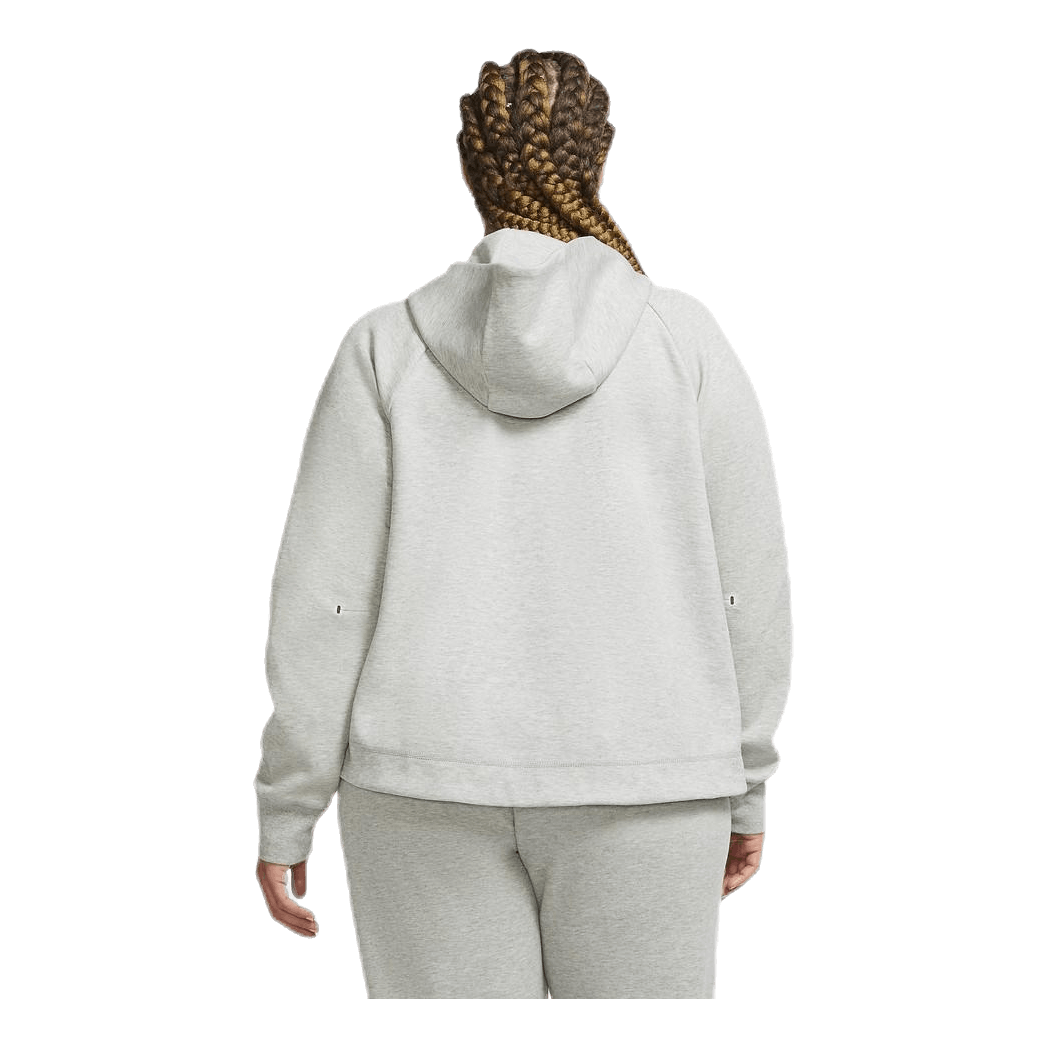 Nsw tch flc wr hoody fz plus Grey