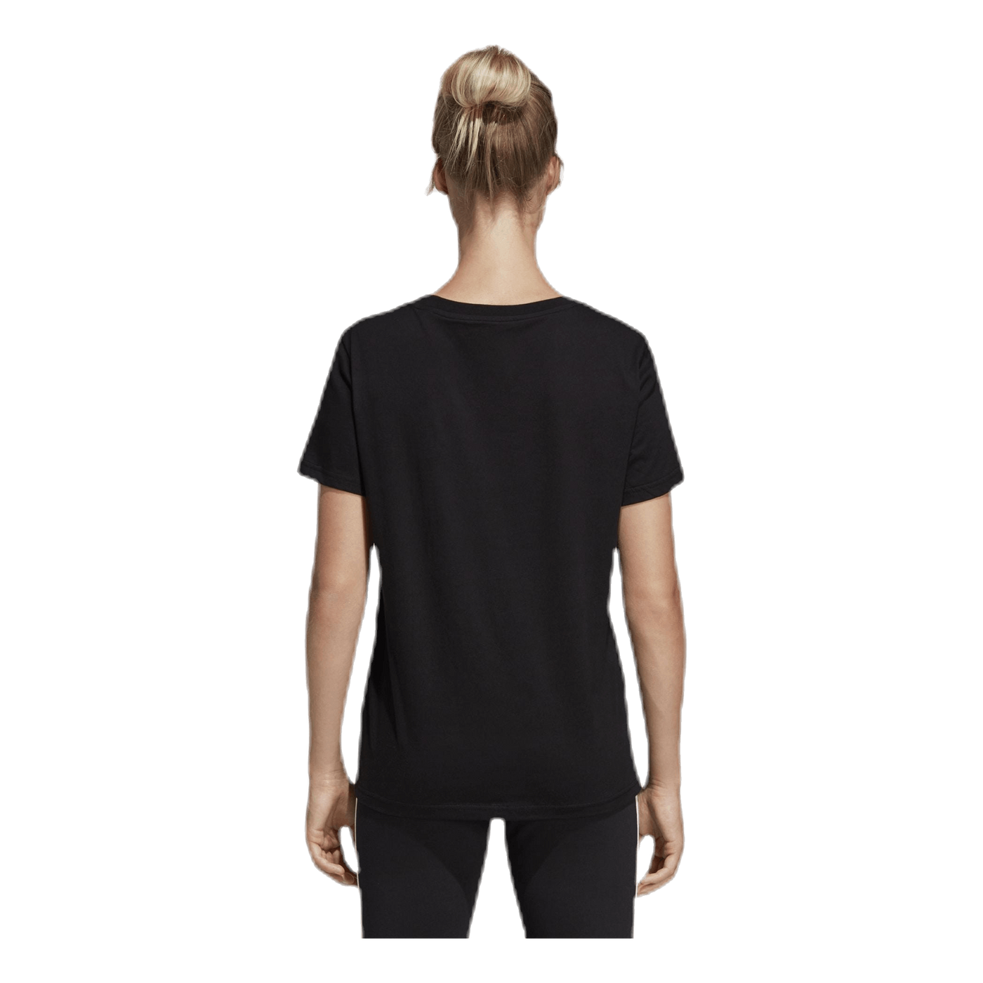 Essentials Linear Slim Tee Black / White