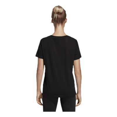 Essentials Linear Slim Tee Black / White