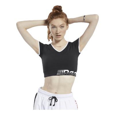 Wor Myt Bralette Tee Black