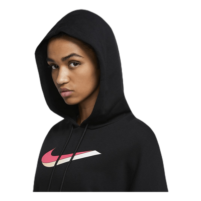 Nsw Icn Clsh Flc Hoodie Ft Black