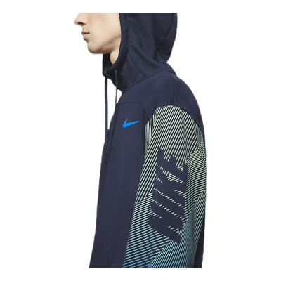 Dry Hoodie Linear Vision Po Blue