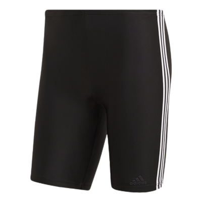 Fitness 3 Stripes Swim Jammer Black / White