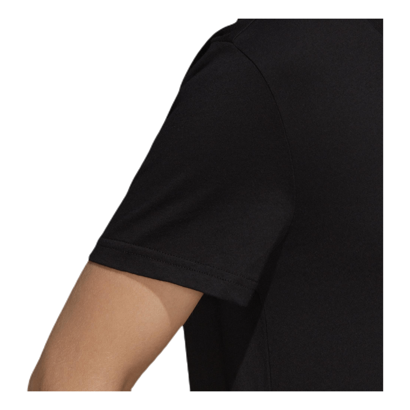 Essentials Linear Slim Tee Black / White