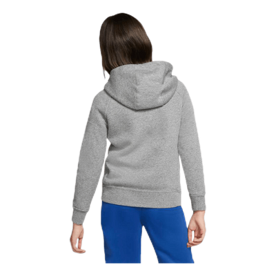 PE Zip Hoodie Junior Grey