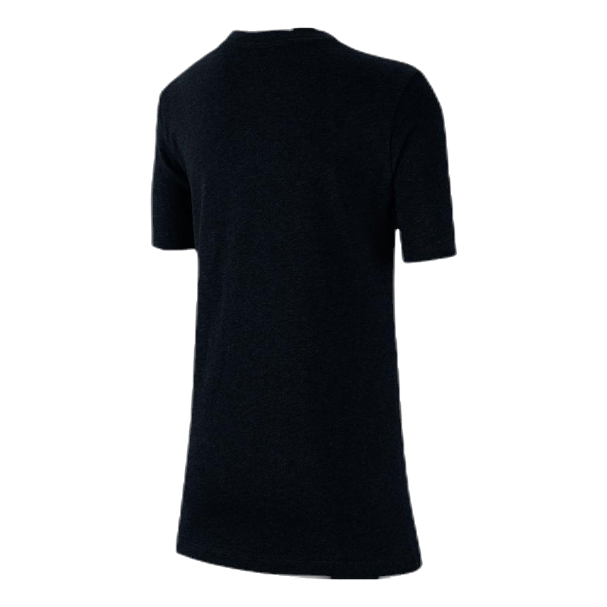 Sportswear Big Kids' Cotton T-Shirt BLACK/LT SMOKE GREY