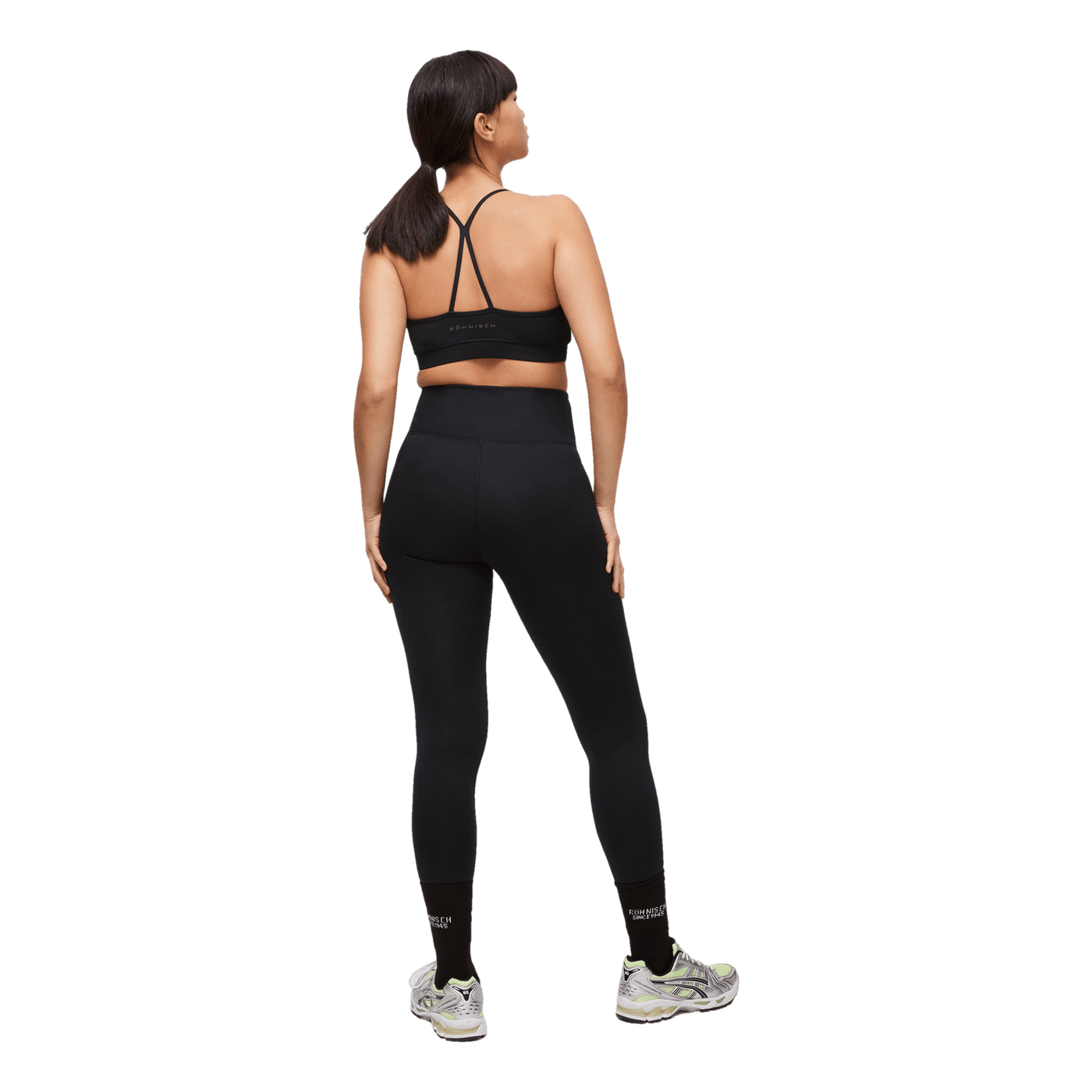 Kay High Waist Tights Black
