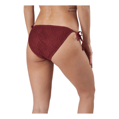 Kalani Crochet Tie Tanga Red