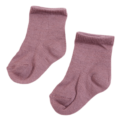 Wakta Wool/Vis 2P Sock Red