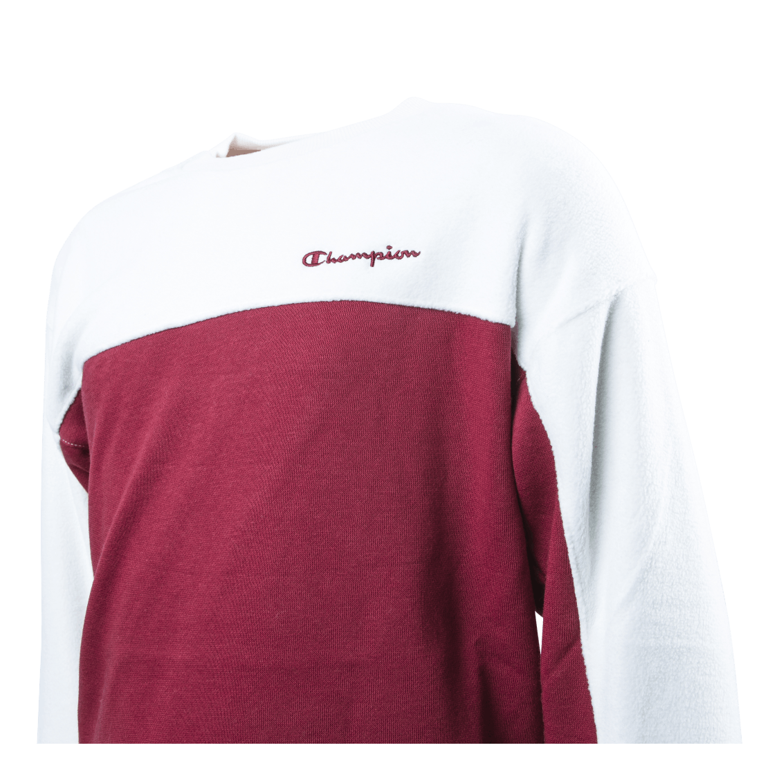 Crewneck Sweatshirt Jr Pink/White