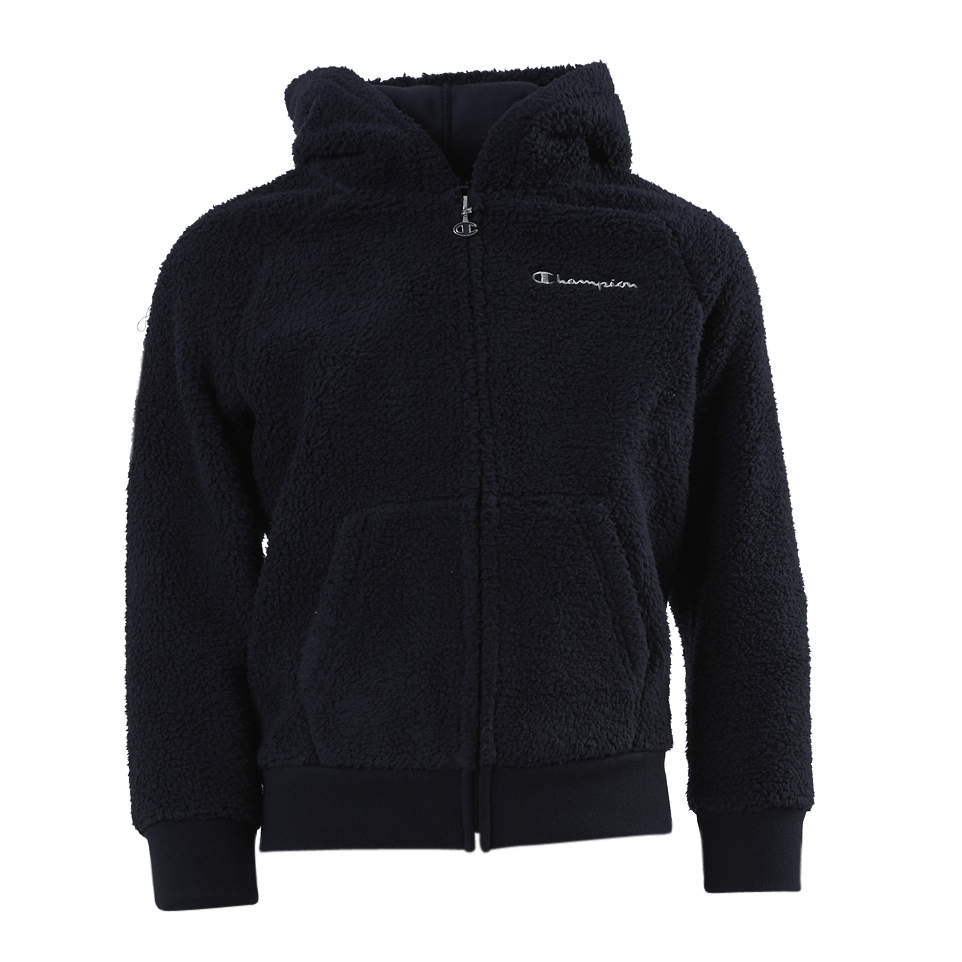 Hooded Full Zip Top Junior Blue