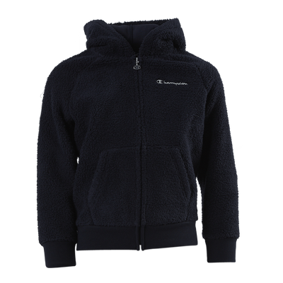 Hooded Full Zip Top Junior Blue