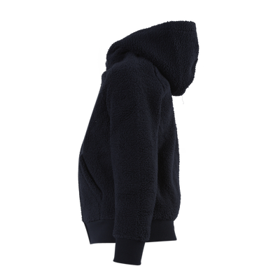 Hooded Full Zip Top Junior Blue