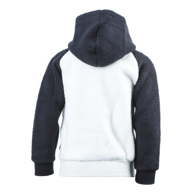 Hooded Full Zip Top Junior White