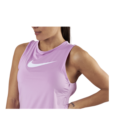 Essential Swoosh Tank Pink/White