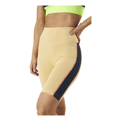 Janni High Waist Shorts Yellow