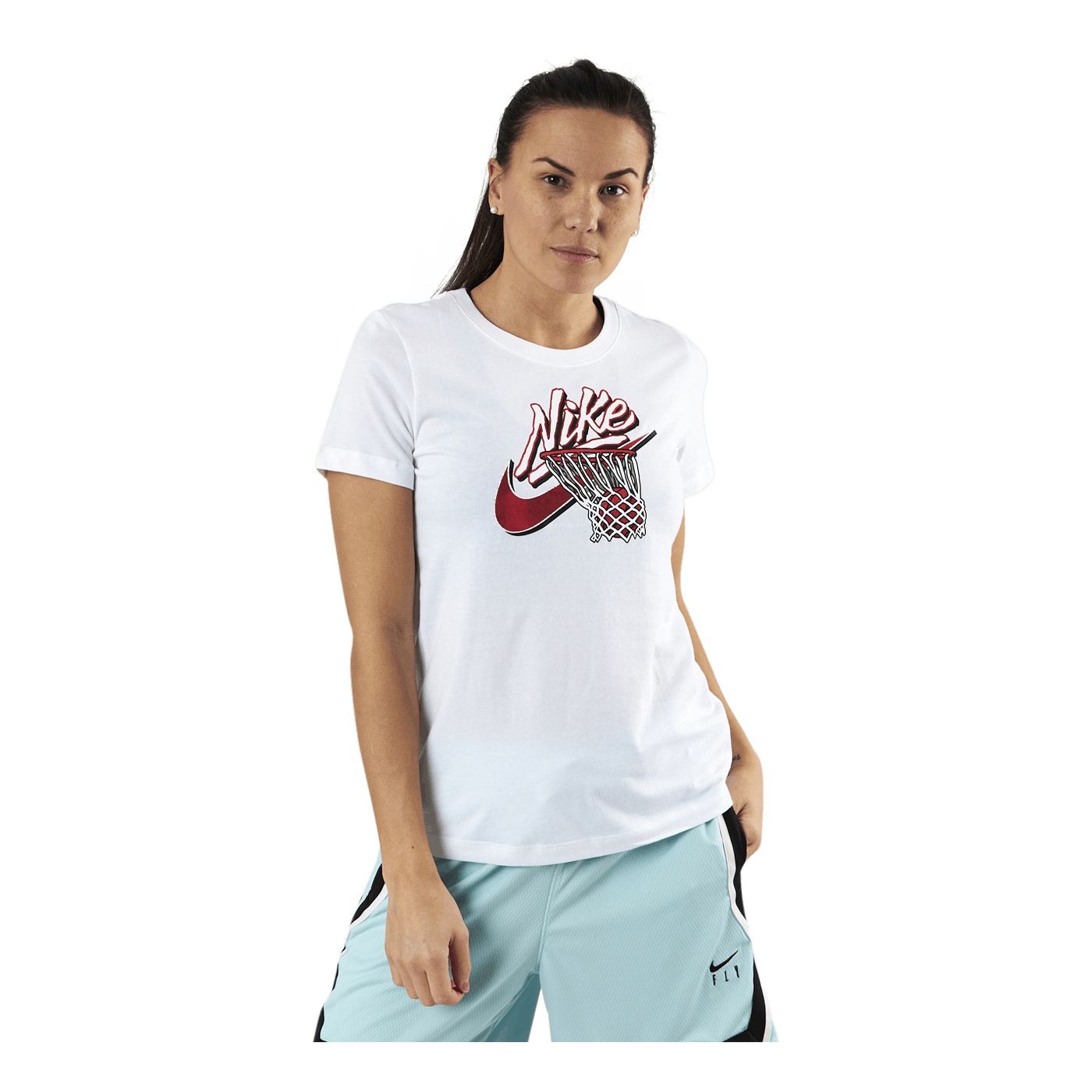 Dri-FIT Swoosh SS Tee White