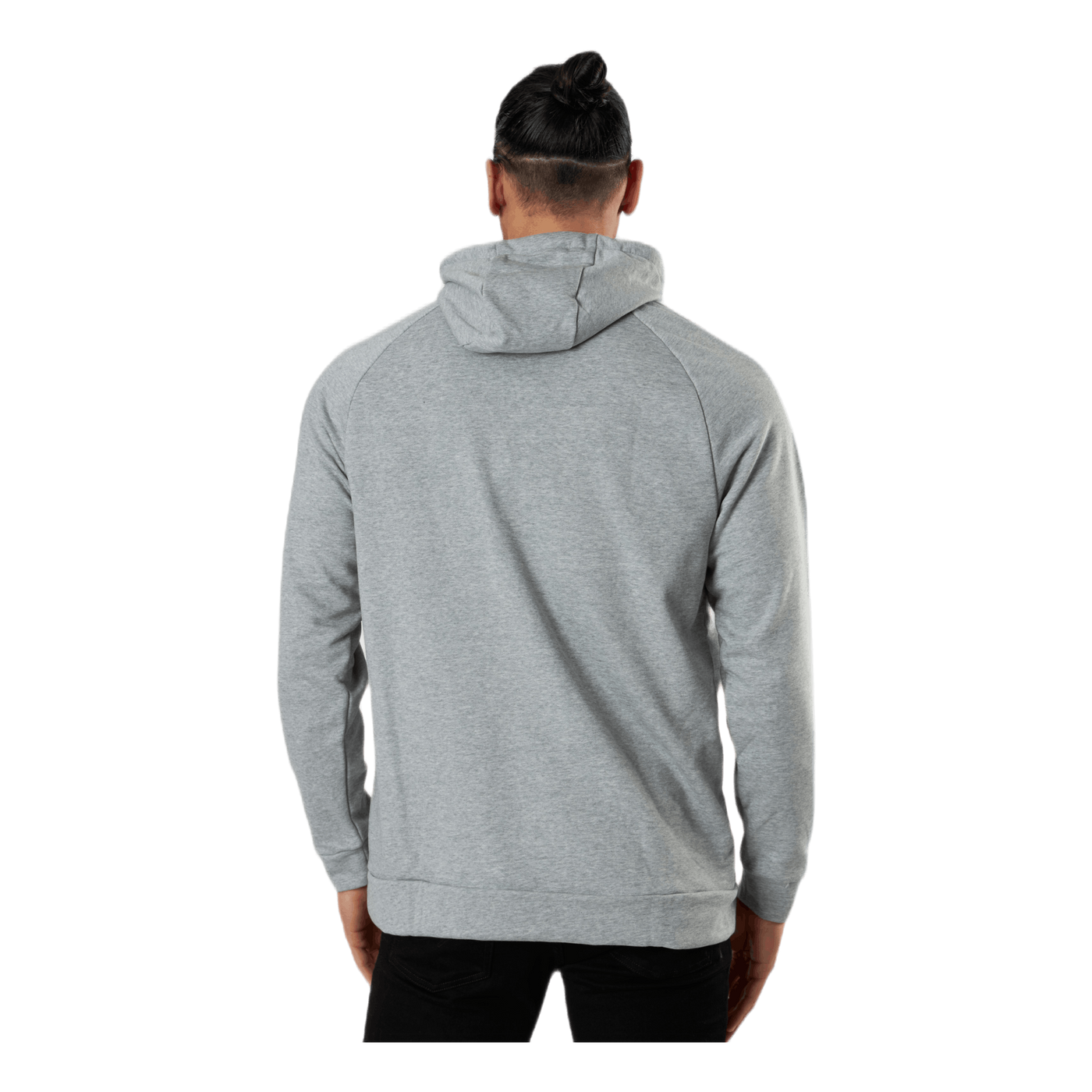 Dri-FIT Men's Pullover Training Hoodie DK GREY HEATHER/BLACK