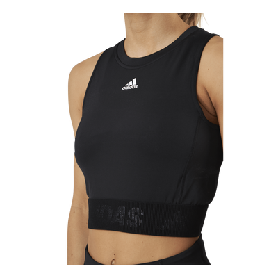 Techfit Crop Black / White