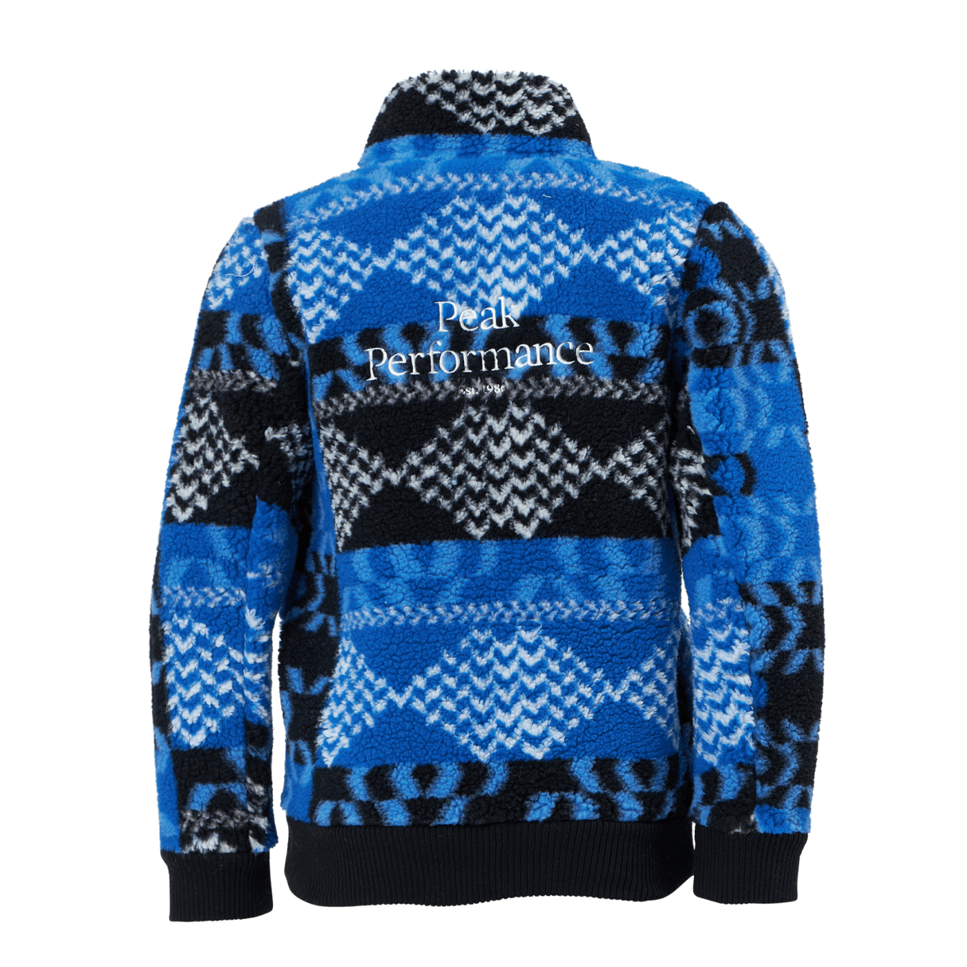 Junior Original Pile Zip Jacket Blue/Black