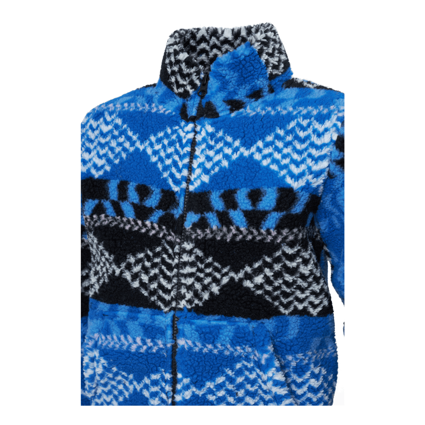 Junior Original Pile Zip Jacket Blue/Black