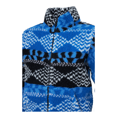 Junior Original Pile Zip Jacket Blue/Black