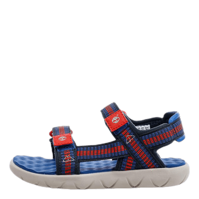 Perkins Row Webbing Sandal Blue/Red