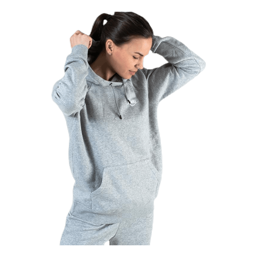 Essential Hoodie White/Grey