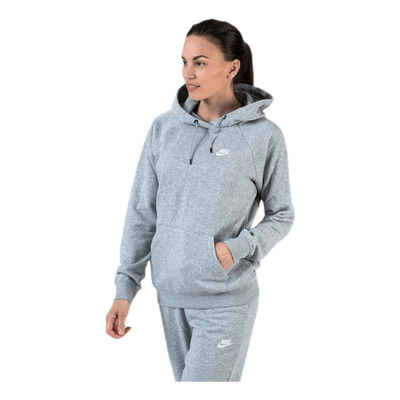 Essential Hoodie White/Grey