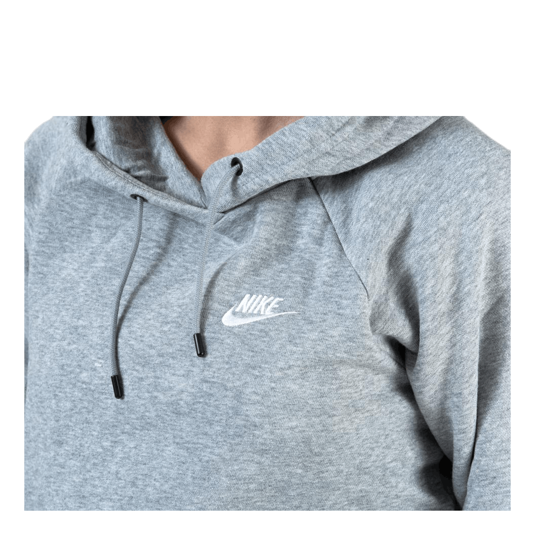 Essential Hoodie White/Grey