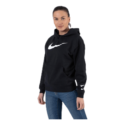 Nsw Swoosh Hood White/Black