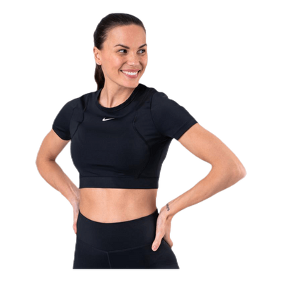 Aeroadpt SS Crop Top Black