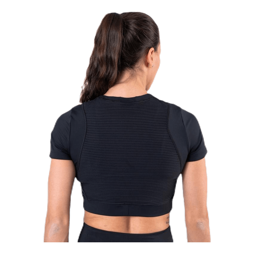 Aeroadpt SS Crop Top Black