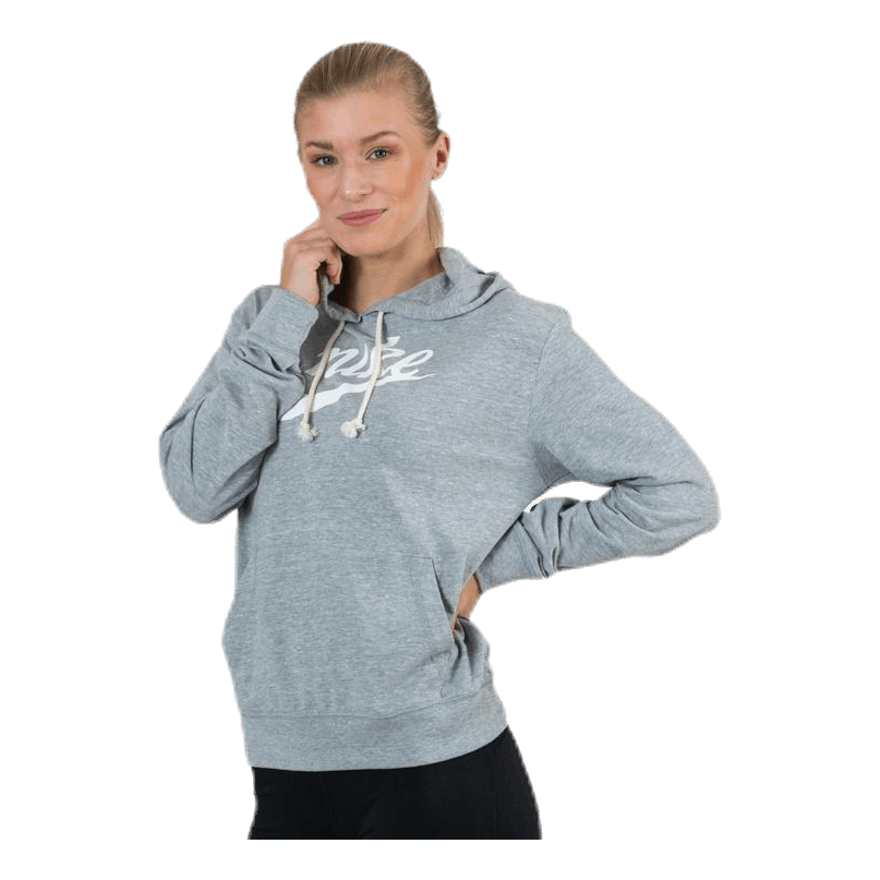 Gym Vintage Hoodie Grey